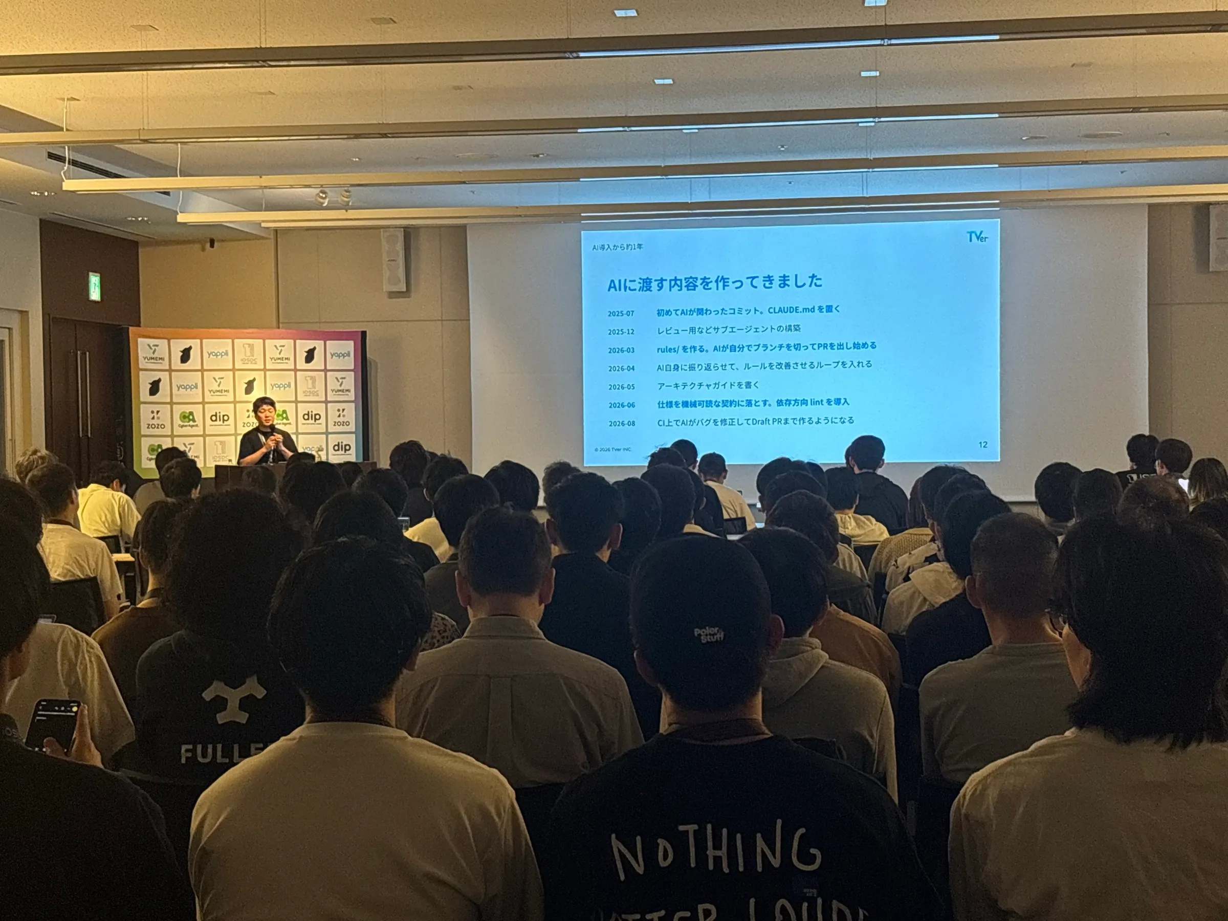 セッション会場の様子